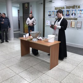 Освящение здания ОАО «АгроНива». Освящение здания ОАО «АгроНива».