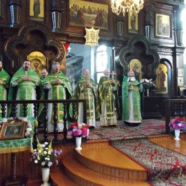 Престольный праздник в Симеоновском храме г. Каменец. Престольный праздник в Симеоновском храме г. Каменец.