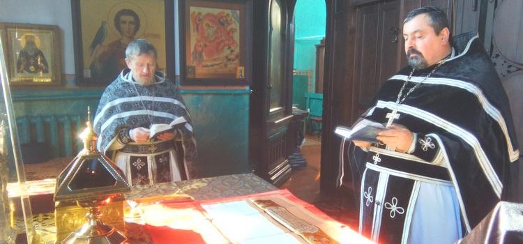 Литургия Преждеосвященных Даров в Симеоновском храме г. Каменец