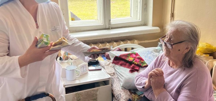 Служение сестер милосердия.