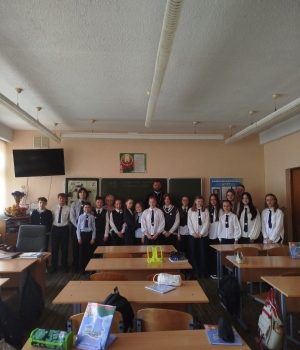 Классный час в 6-м «А».