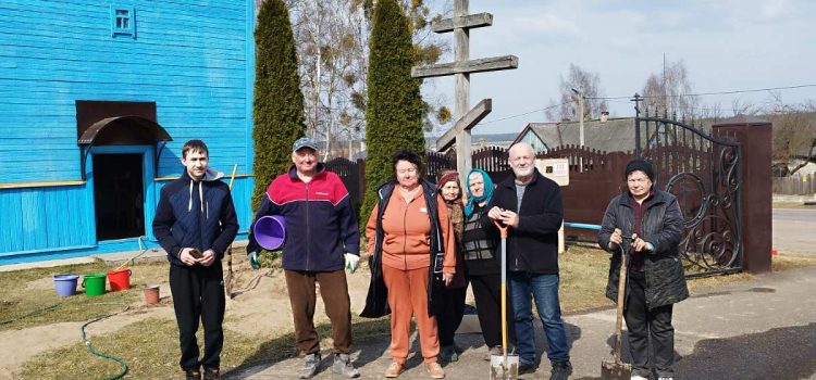 Благоустройство территории.